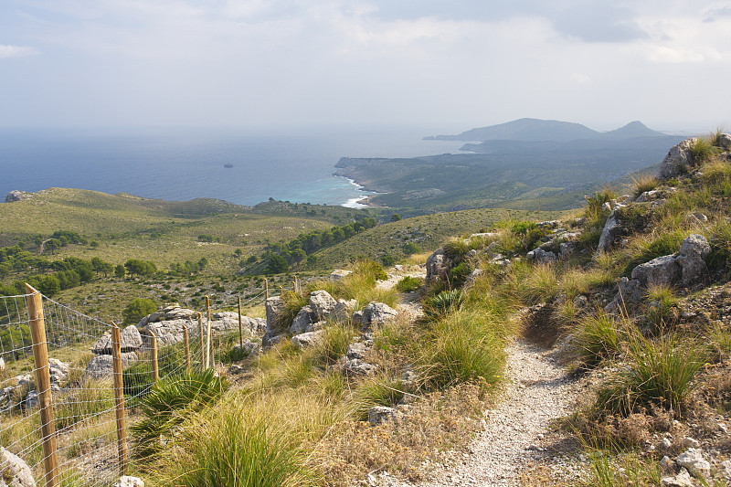 Path At S &#8217; Arenalet des Verger, 马略卡